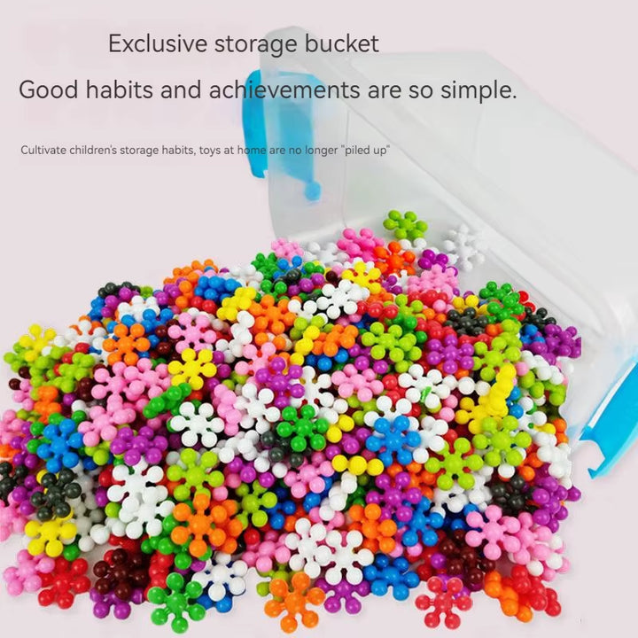 3D Interlocking Building Blocks STEM Toy
