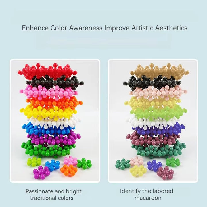 3D Interlocking Building Blocks STEM Toy