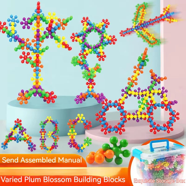 3D Interlocking Building Blocks STEM Toy