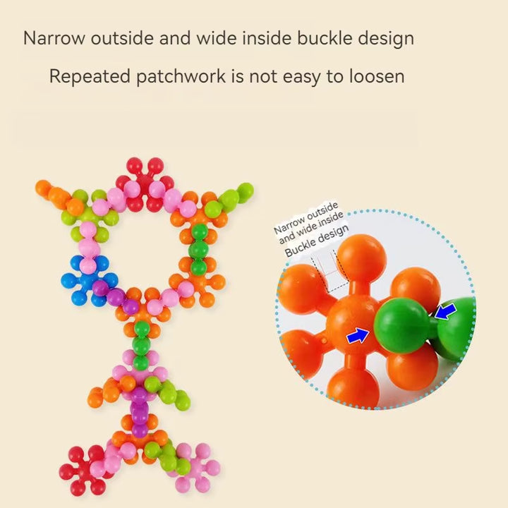 3D Interlocking Building Blocks STEM Toy